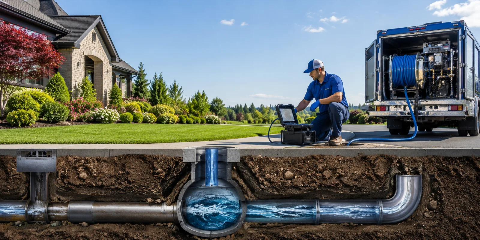 Drainage restoration information for Clarksburg, IN